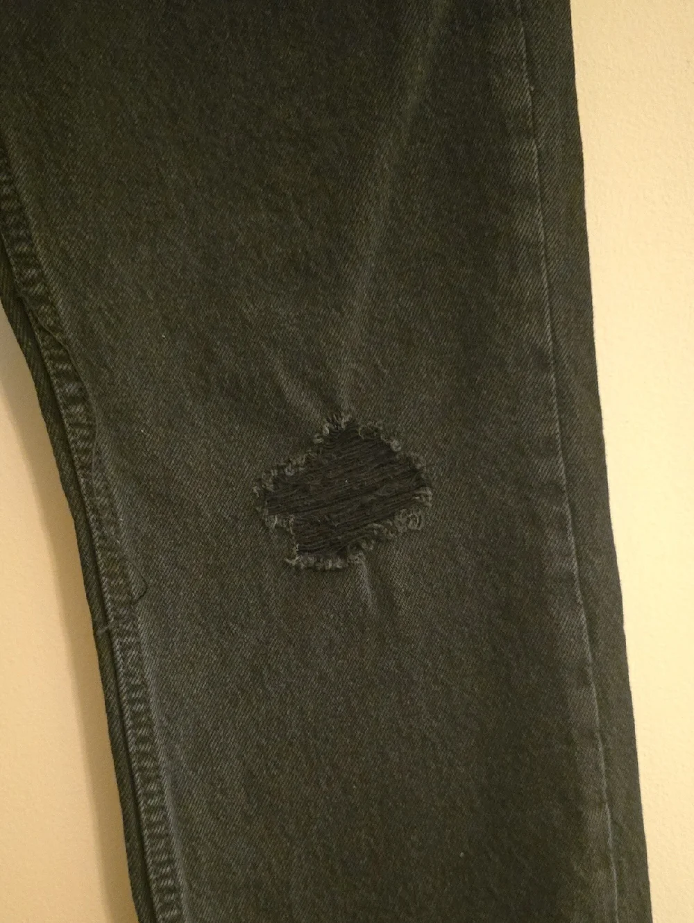 New Old Navy Girls Size 12 High-rise Slouchy Straight Built-in Tough Black Jeans